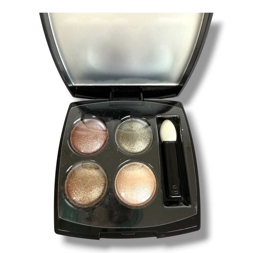 Chanel Eyeshadow Palette Les 4 Ombres Quad 305 Clair-Obscur Taupe Bronze Shimmer